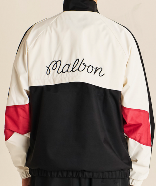 Axis Jacket - Crimson Red / Off White