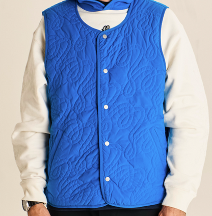 Swell Reversible Vest - Navy / Imperial Blue