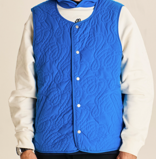 Swell Reversible Vest - Navy / Imperial Blue