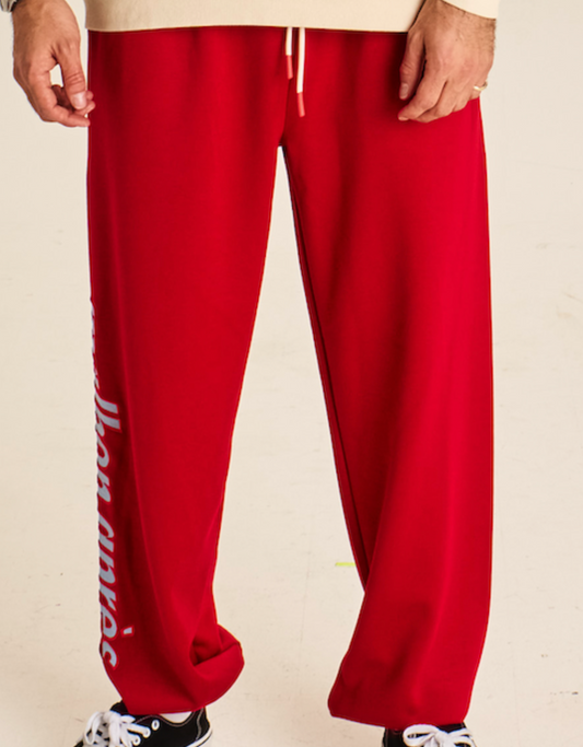 Clubhouse Mountain Sweatpant - Scarlet
