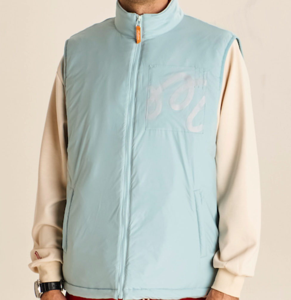 Mountain Vest - Frost Blue