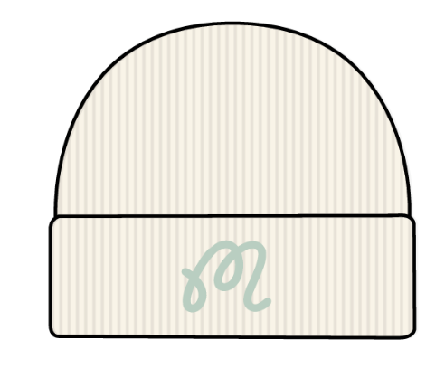 Mountain Beanie - Ivory