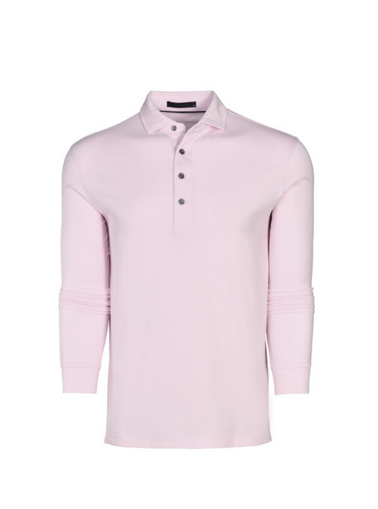 Omaha Long Sleeve Polo - Rosemary