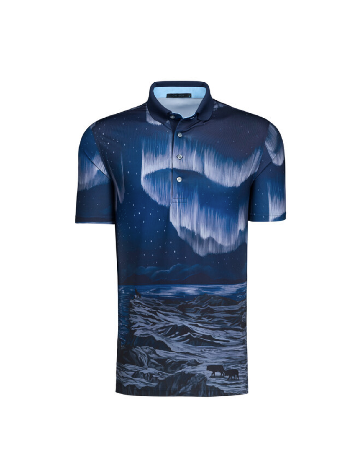Springs Edge Polo - Maltese Blue