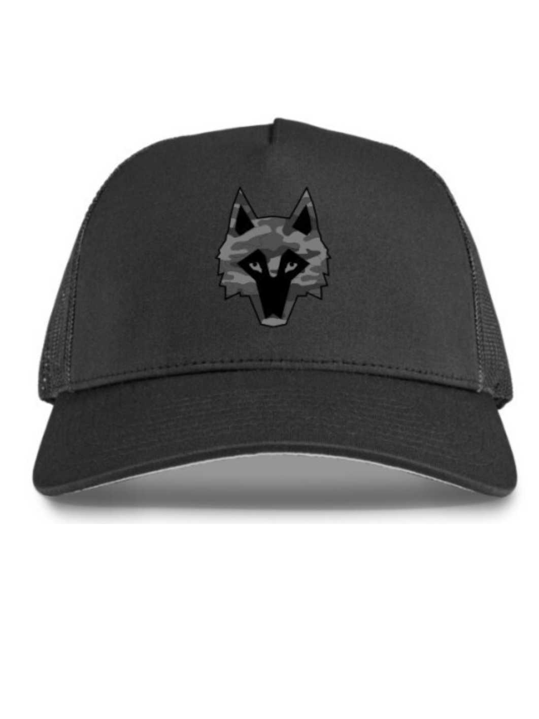 Camo Icon Wolf Trucker Hat - Shepherd