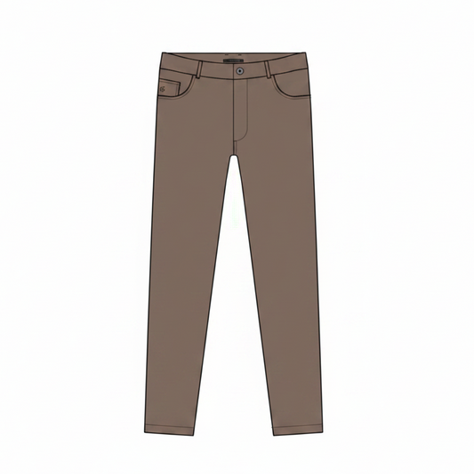 Amagansett 5 Pocket Trouser - Rye