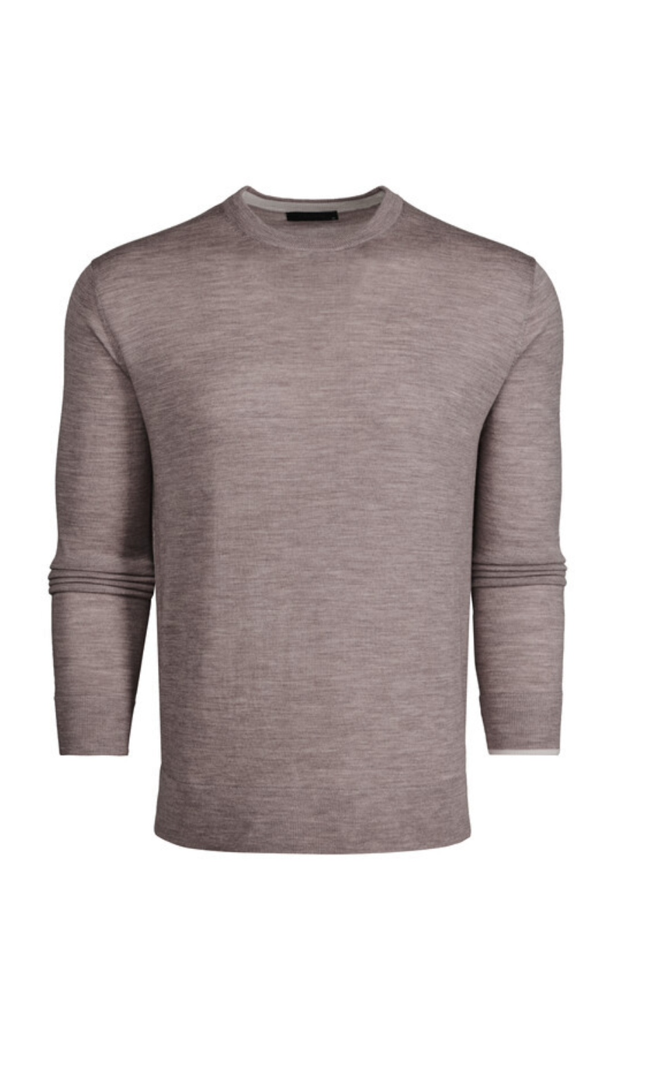 Saratoga Crewneck - Fawn Heather