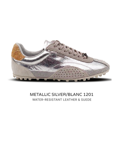 Women's Eclipse Golf Hybrid Shoe - Metallic Silver / Blanc