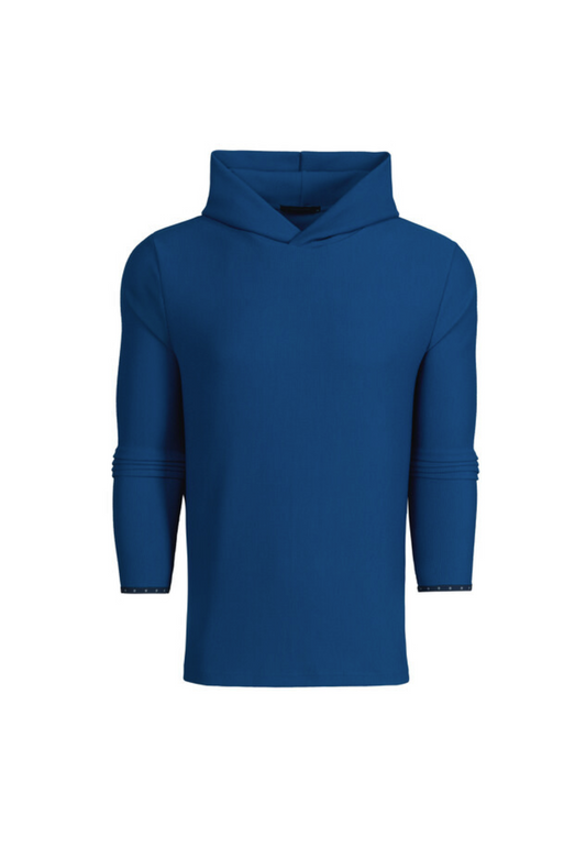 Traverse Waffle Hoodie - Steel