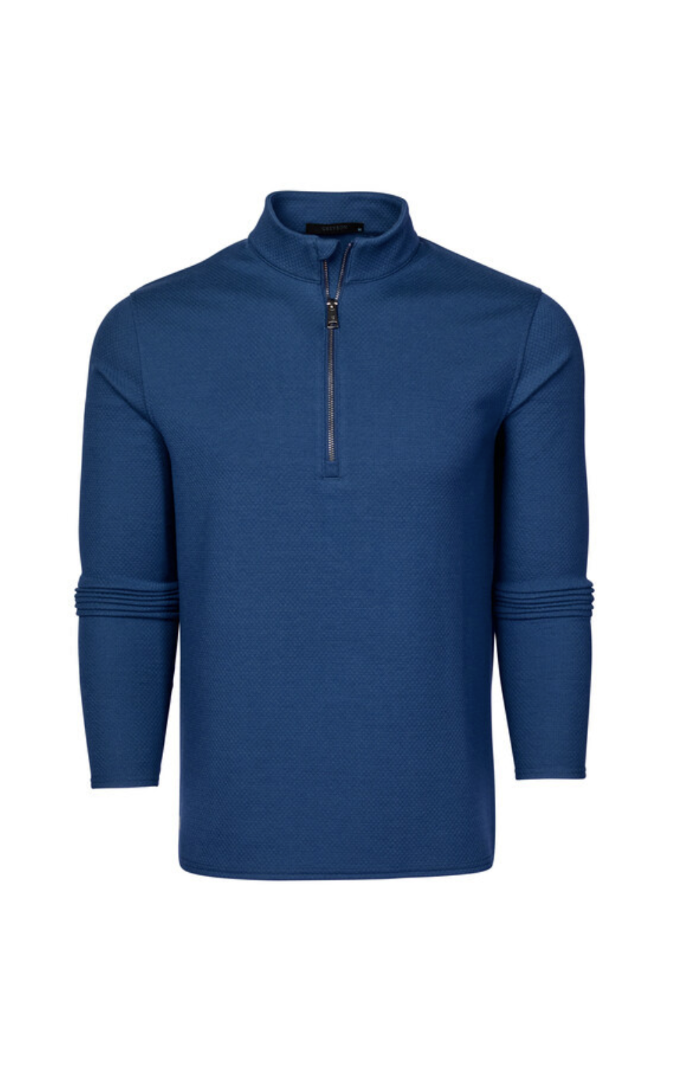 Troy Quarter Zip - Steel