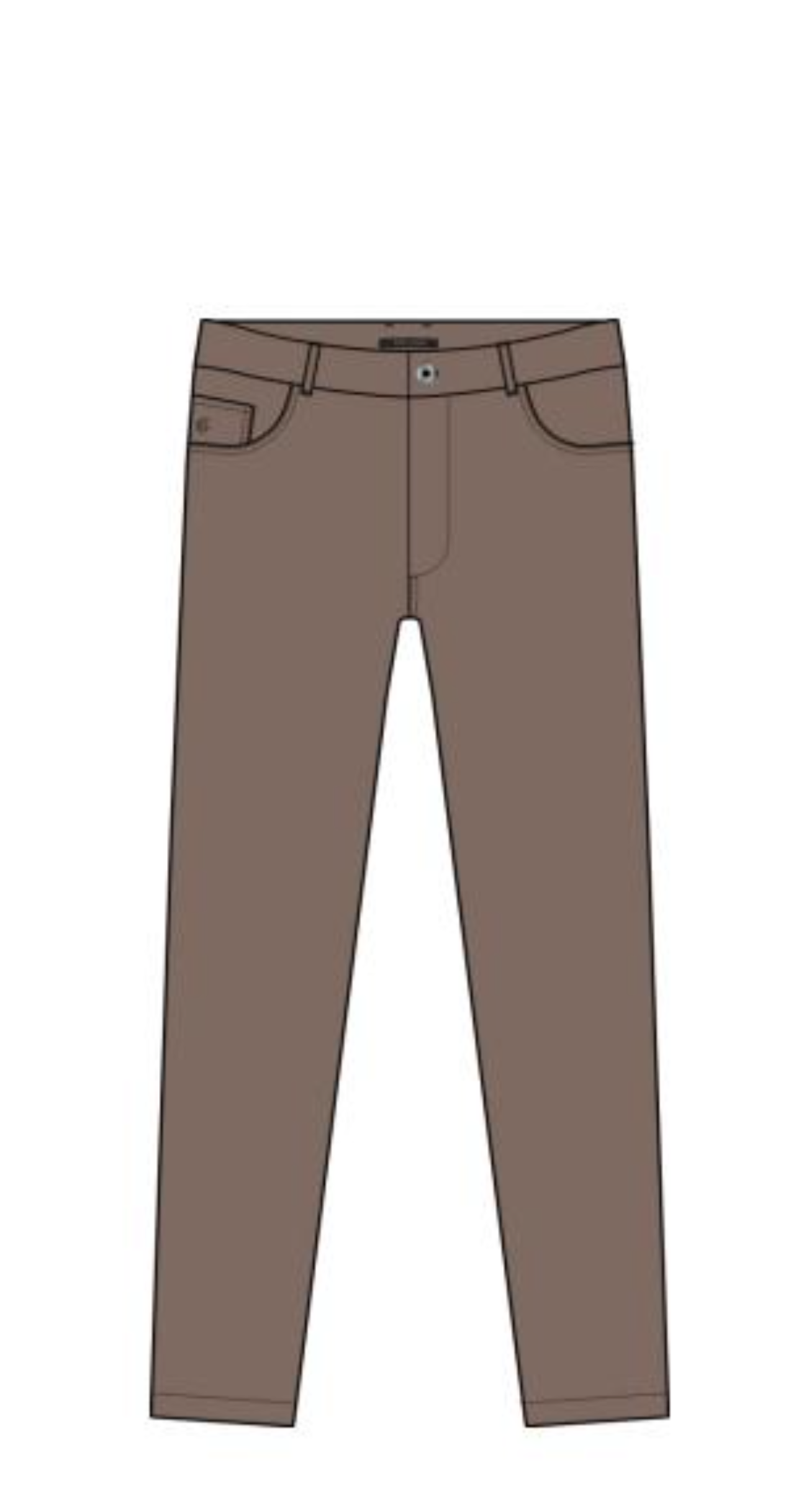 Armonk 5 Pocket Pant - Rye