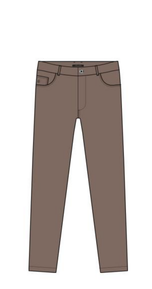 Armonk 5 Pocket Pant - Rye