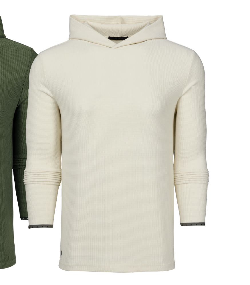Traverse Waffle Hoodie - Frost