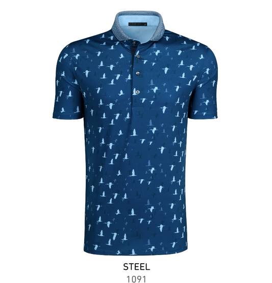 Wingspan Polo - Steel