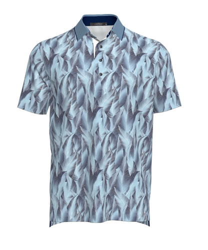 Jungle Depths Polo - Wolf Blue