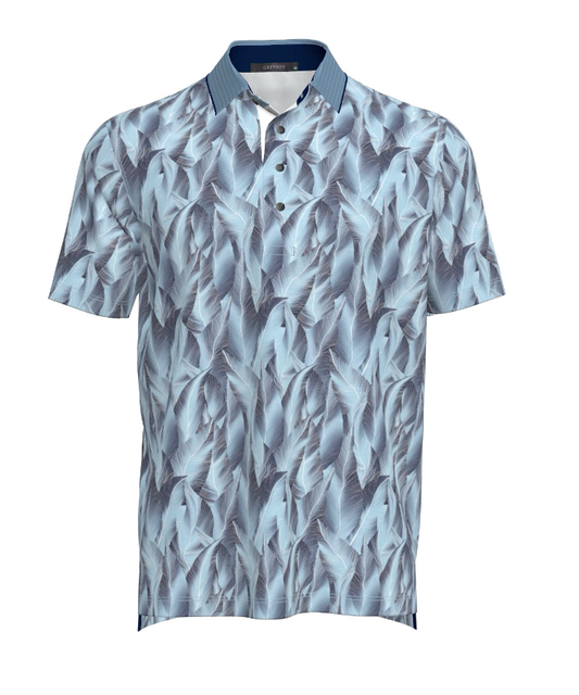 Jungle Depths Polo - Wolf Blue