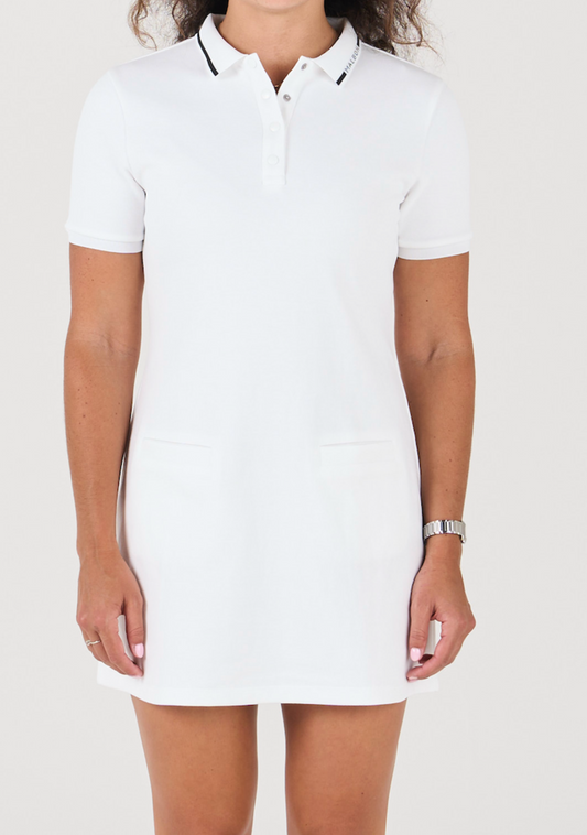 Josephine Polo Dress - White