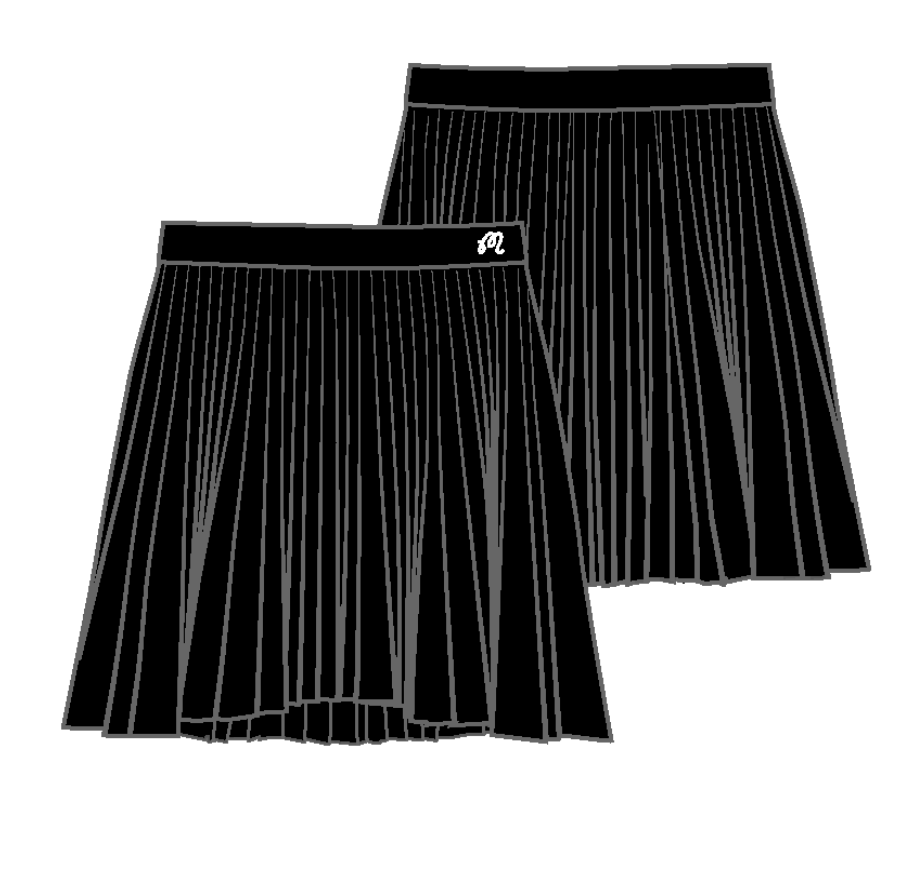 Kate Skirt Long - Black