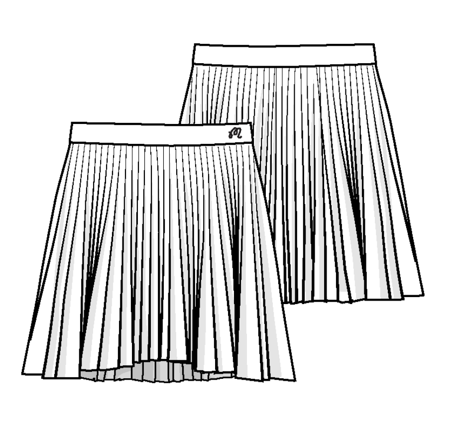 Kate Skirt Long - White