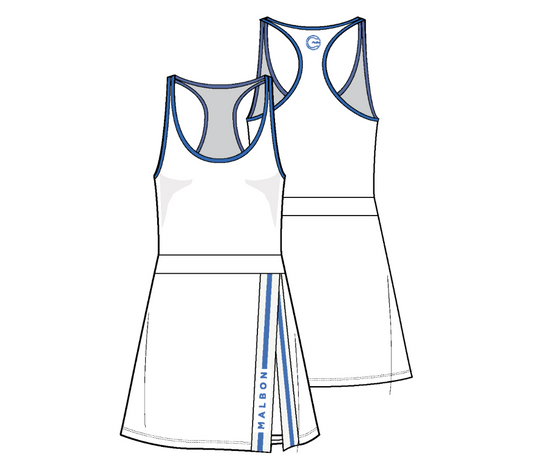 Barbara Dress - Bright White