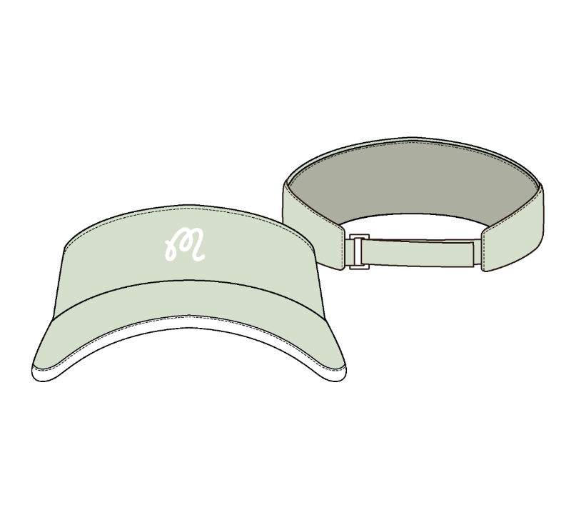 Club Visor - Almost Aqua