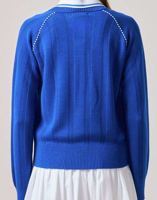 Mavis Sweater - Strong Blue