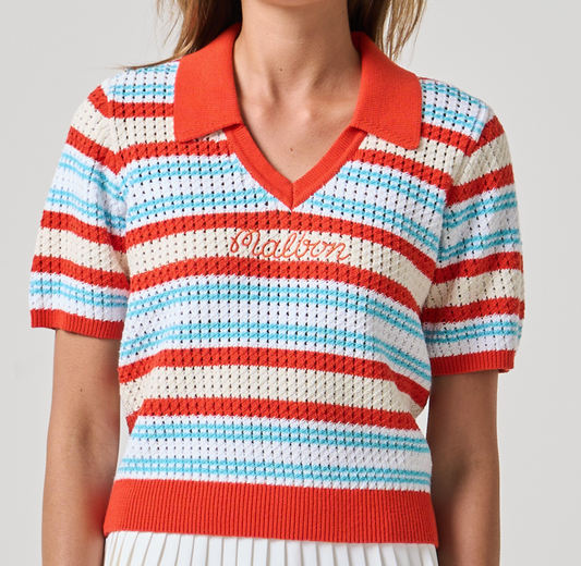 Alexandra Polo - Seaglass Paradiso Stripe