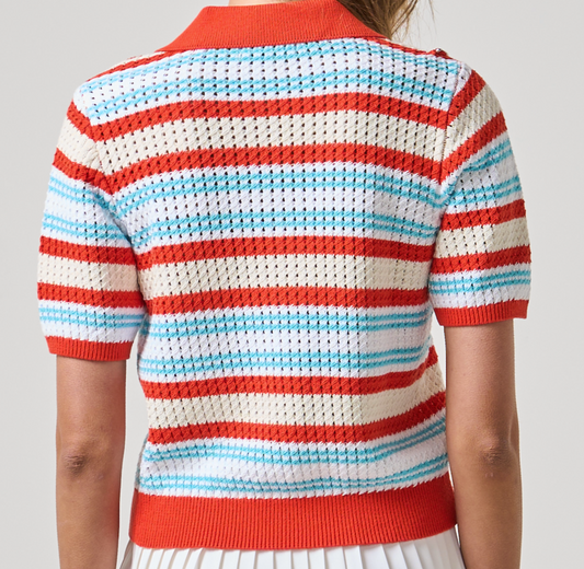 Alexandra Polo - Seaglass Paradiso Stripe