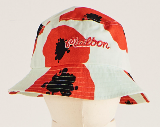 Dena Poppies Bucket Hat - Coastal Poppies