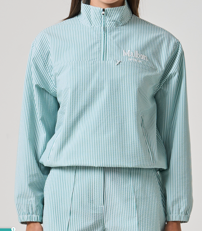 Gabby Pullover - White / Canton Stripe