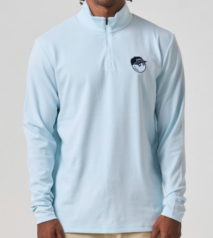 Flyer Mid Layer - Delicate Blue