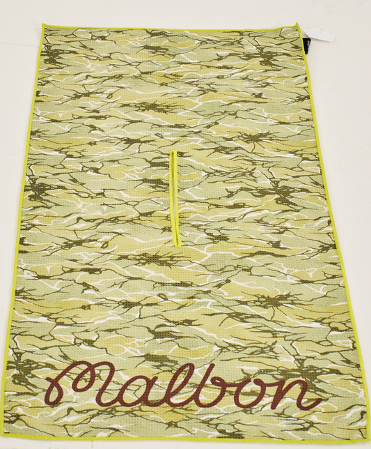 Outpost Towel - Green Marble Camo