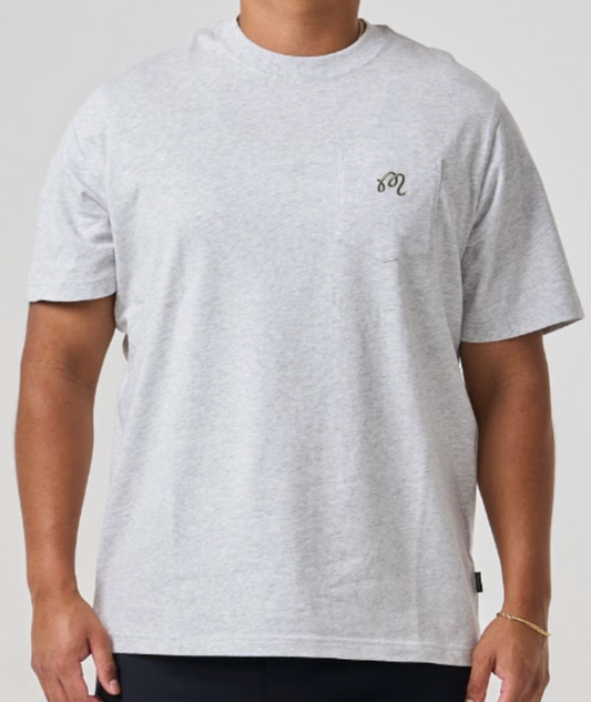 Vista Frog Tee - Ash Heather