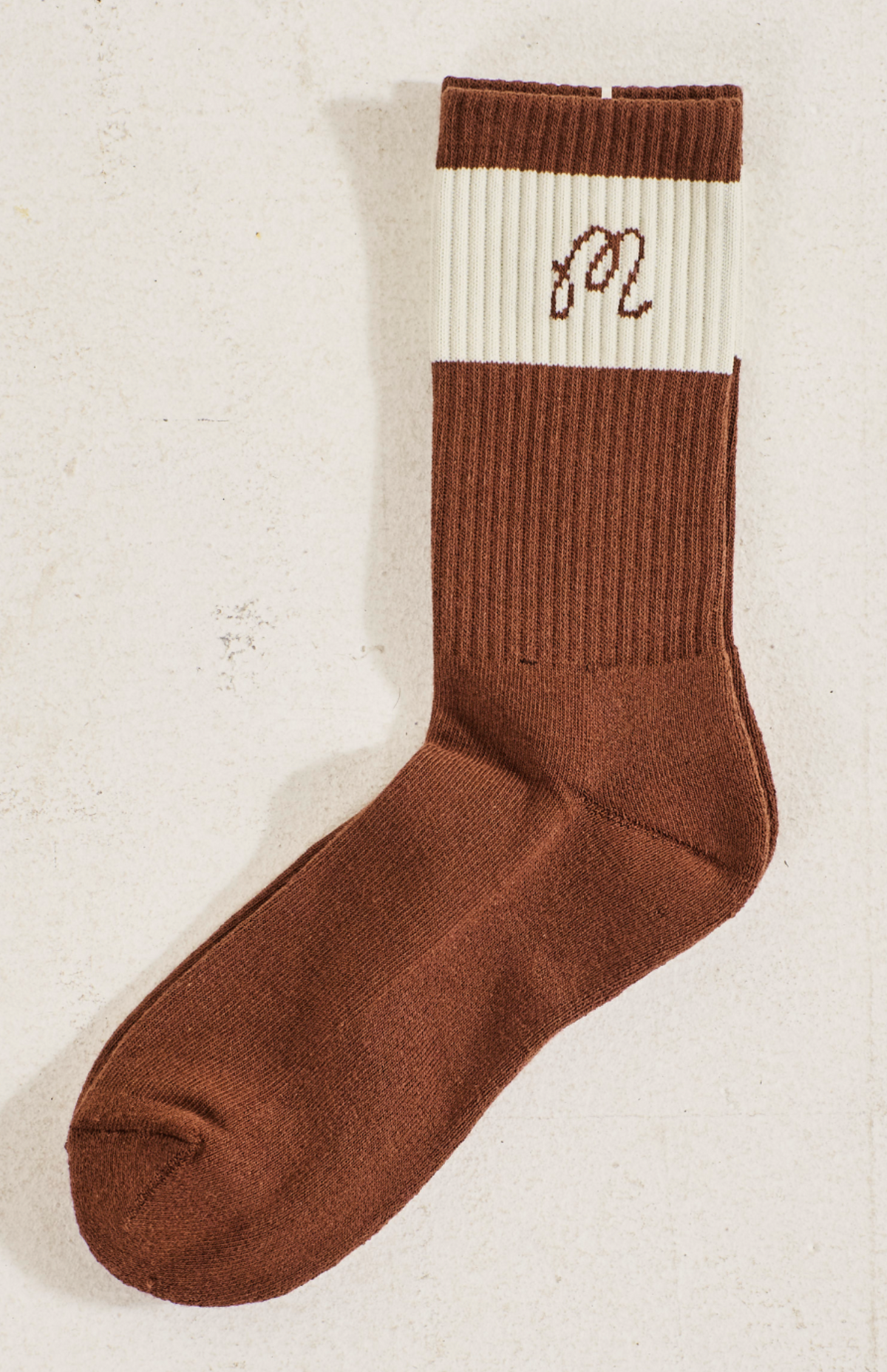 River Sock - Downtown Brown