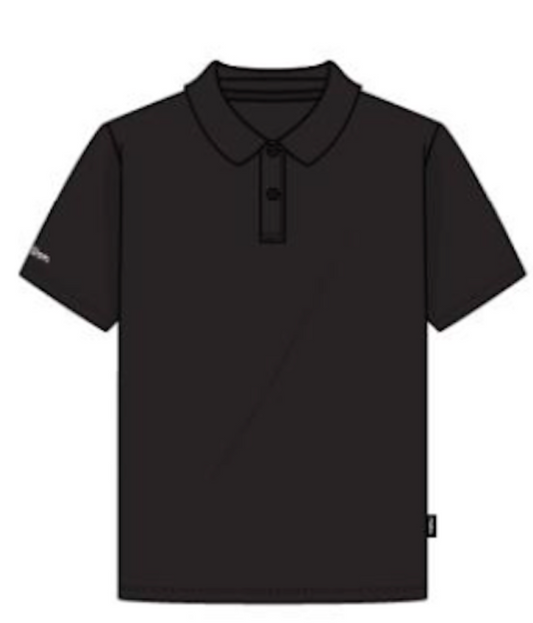 Fairway Jersey Polo Unbadged - Black