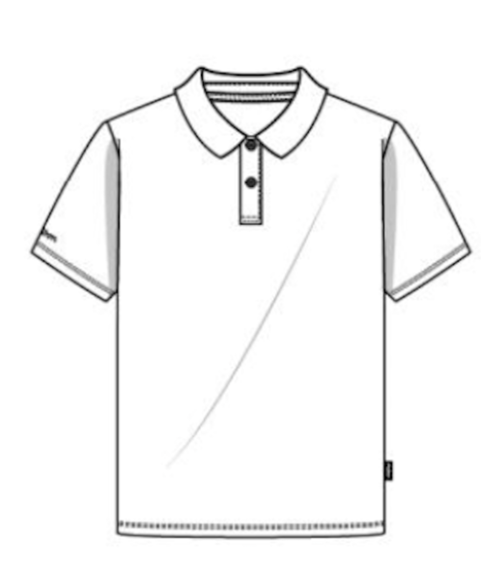 Fairway Jersey Polo Unbadged - White