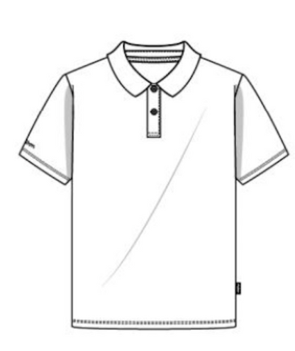 Fairway Jersey Polo Unbadged - White