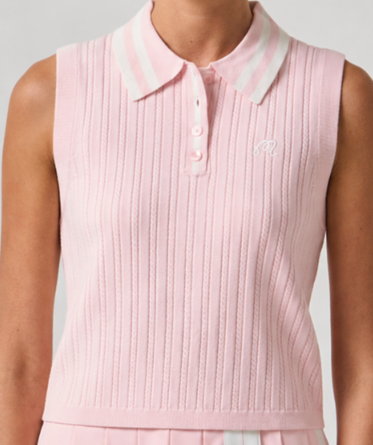 Arden Polo - Strawberry Cream