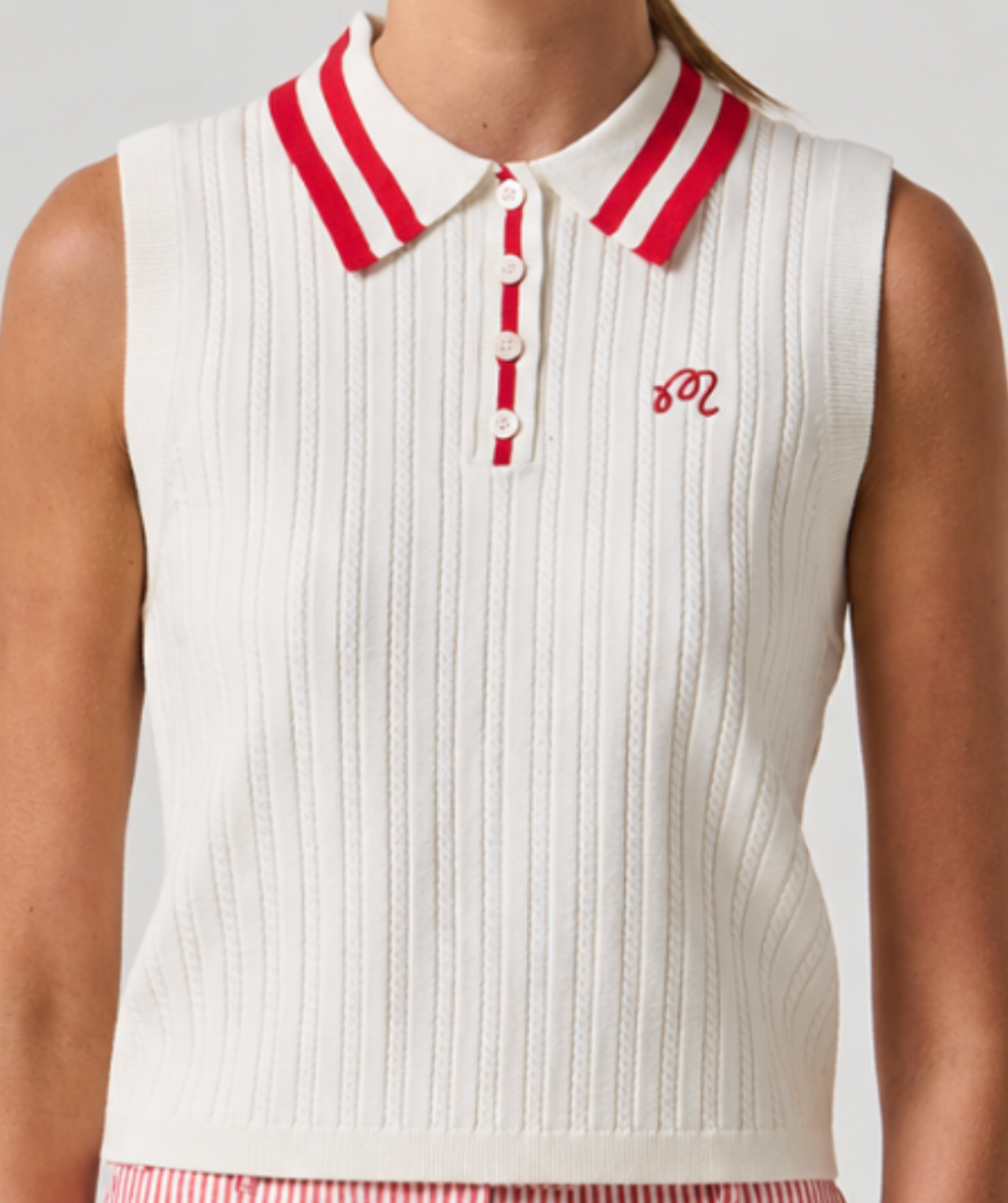 Arden Polo - White