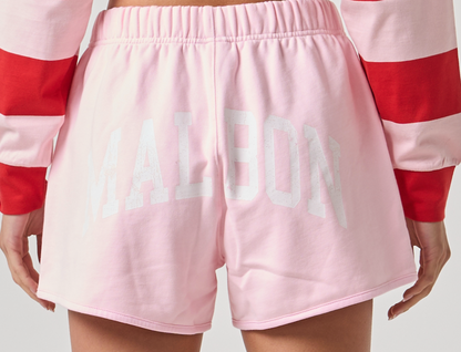 Avery Sweatshort - Strawberry Cream