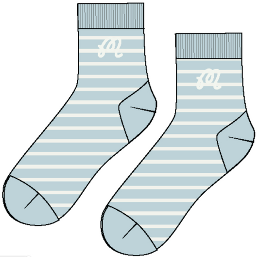 Capri Marina Ankle Sock - Starlight Blue