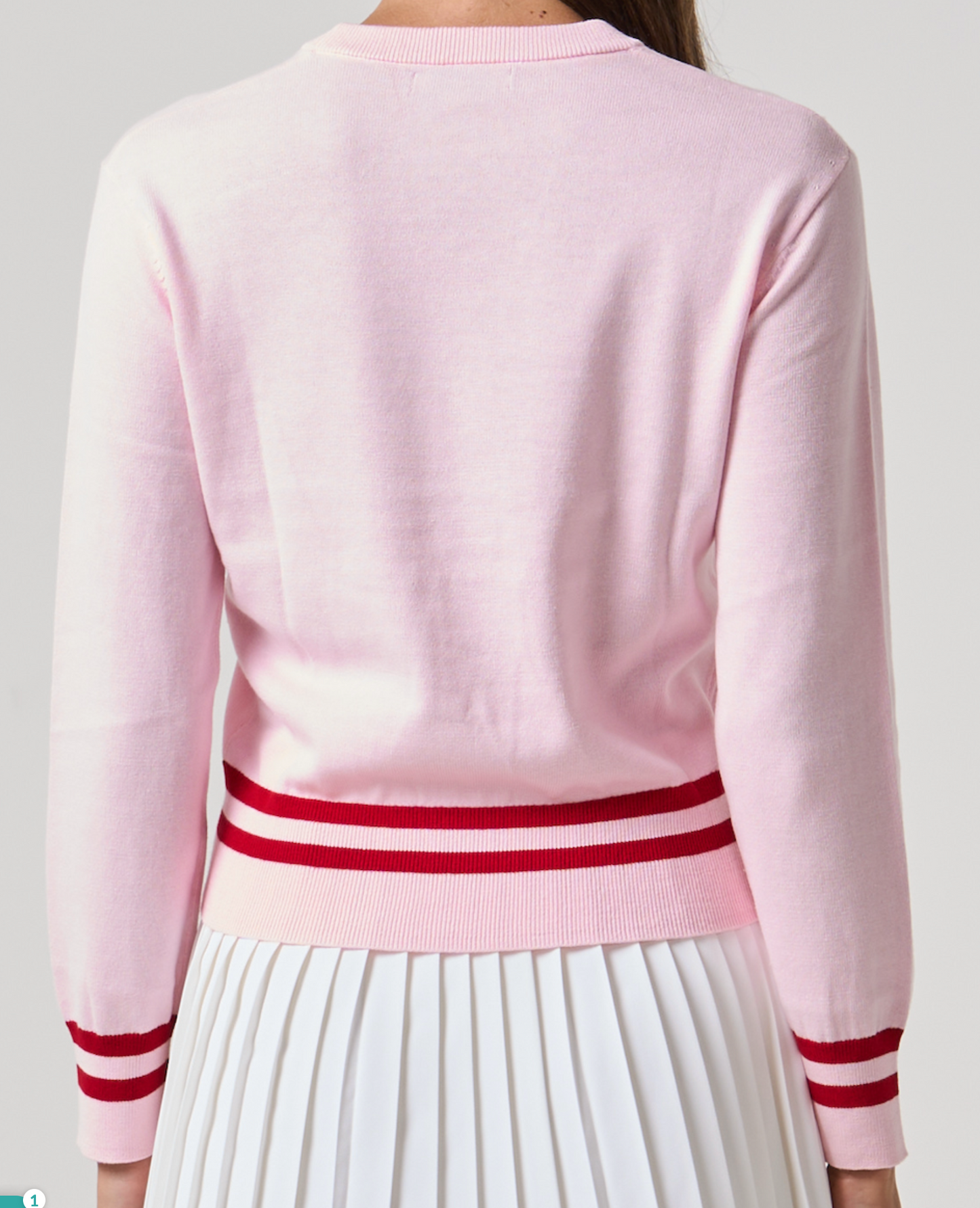 Catherine Marina Sweater - Strawberry Cream