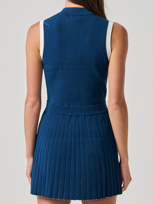Lilian Dress - Dark Sea