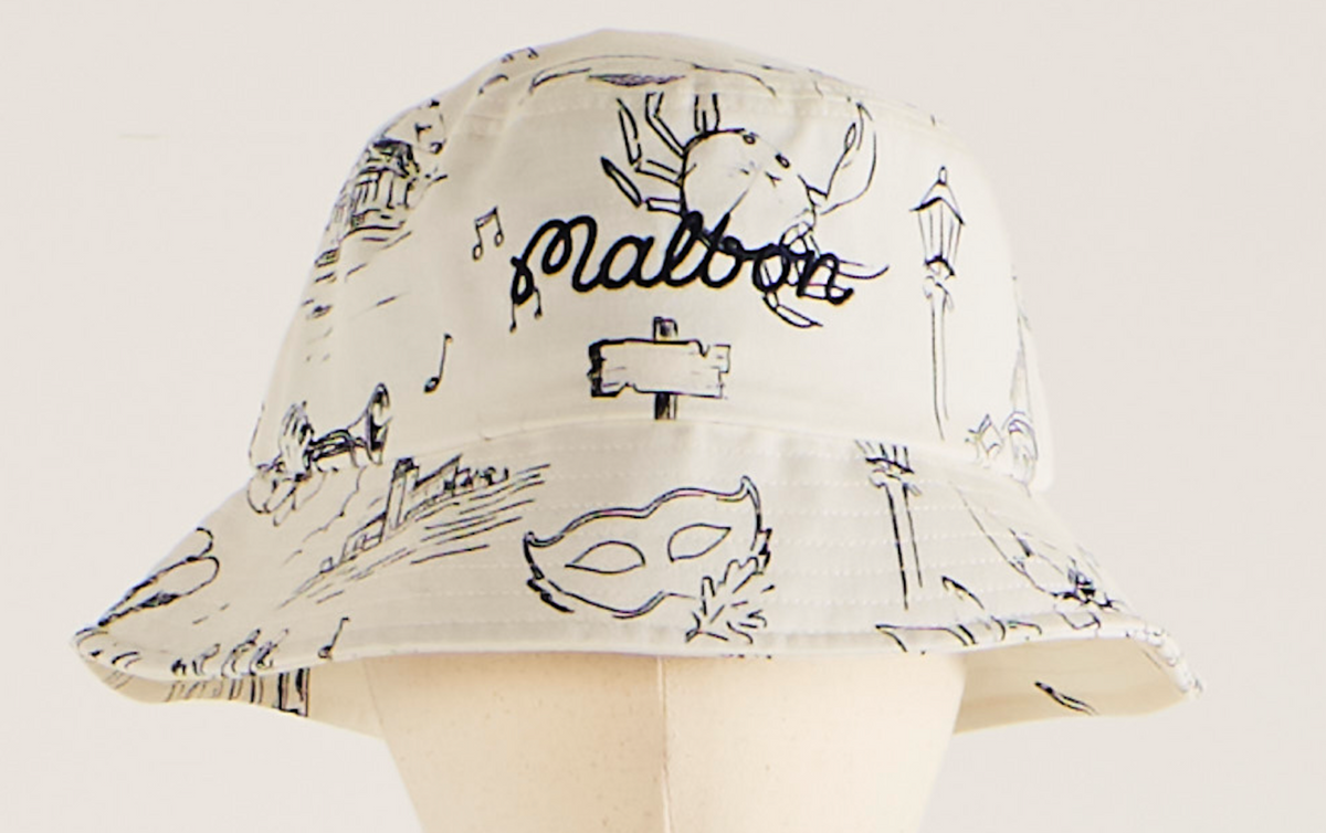 Dena Promenade Bucket Hat - Antique White Promenade