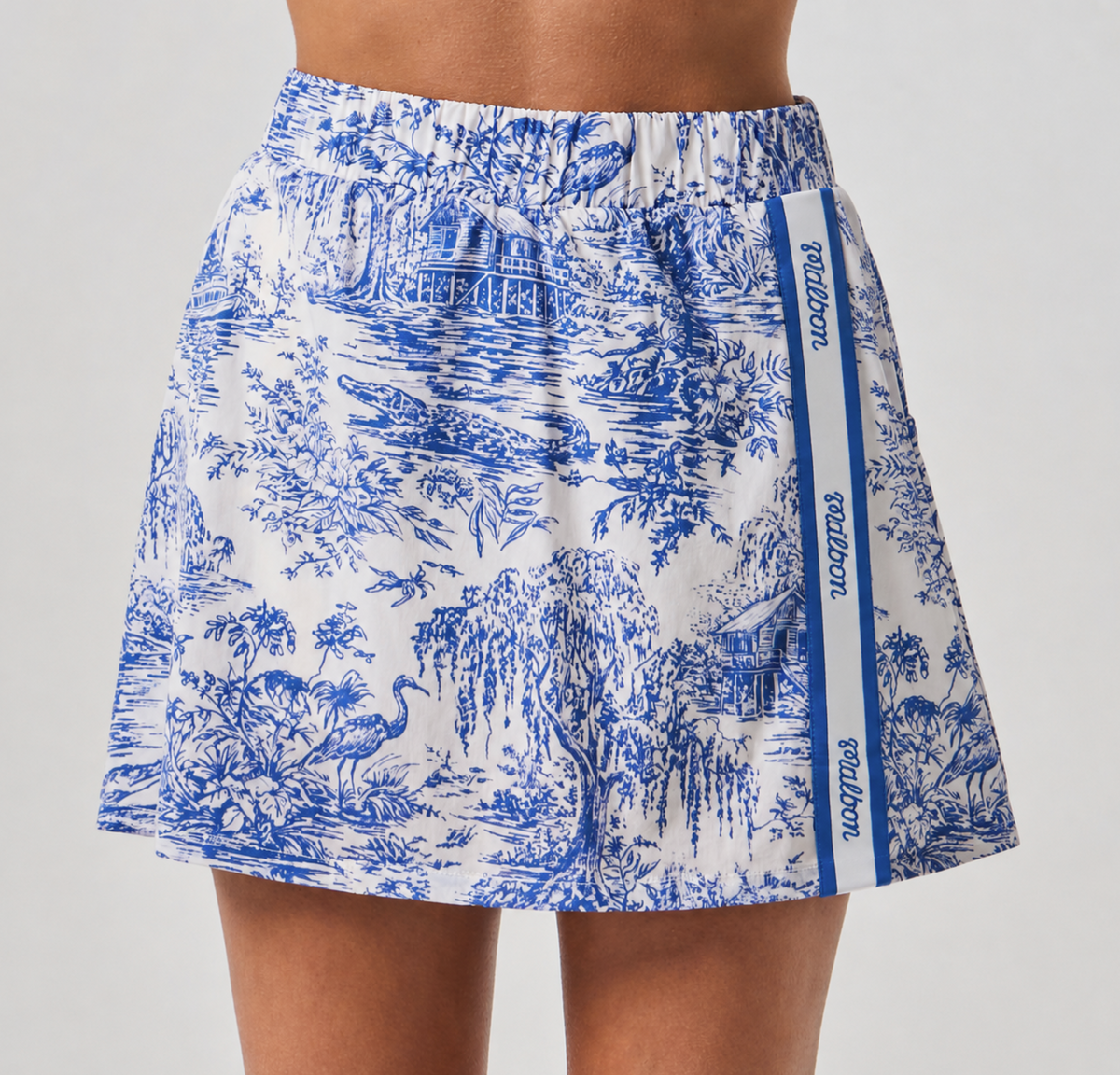 Baseline Toile Skirt - Blue Toile