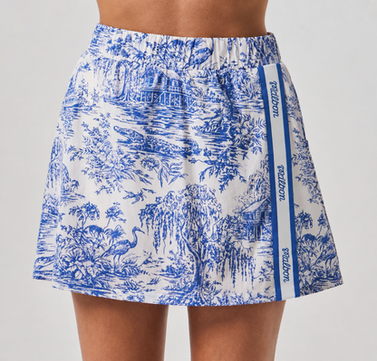 Baseline Toile Skirt - Blue Toile