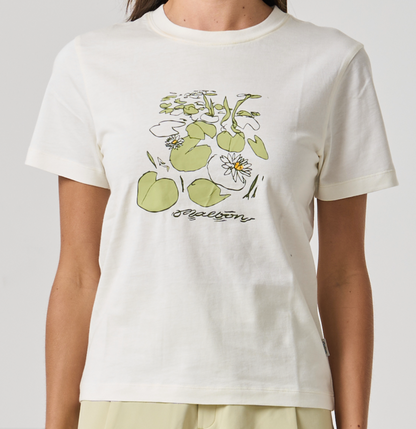 Cosette Lilypad Tee - Antique White