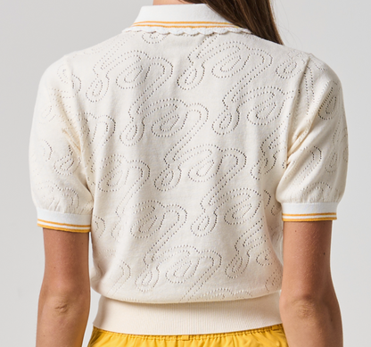 Sabrina Polo - Antique White