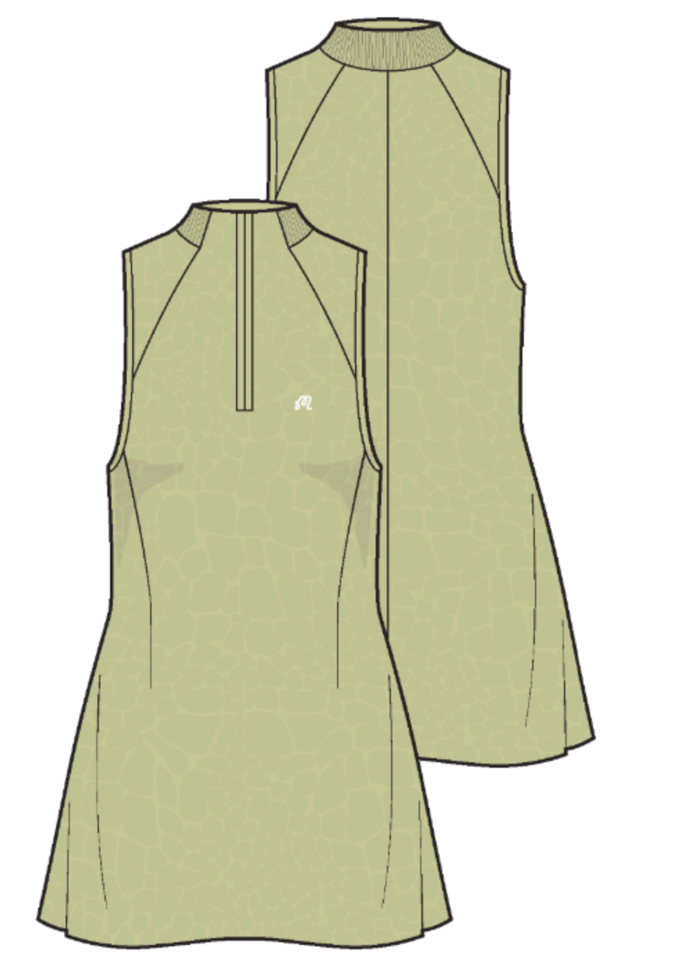 Tatum Dress - Beech Tree