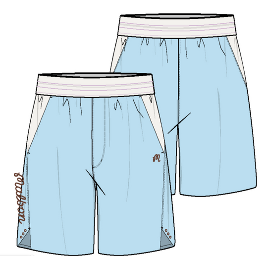 Apex Short 5" - Delicate Blue